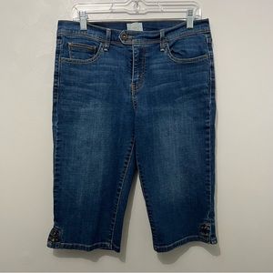 Levi’s 515 Skimmer Denim Jeans Capris | Women’s Size 8